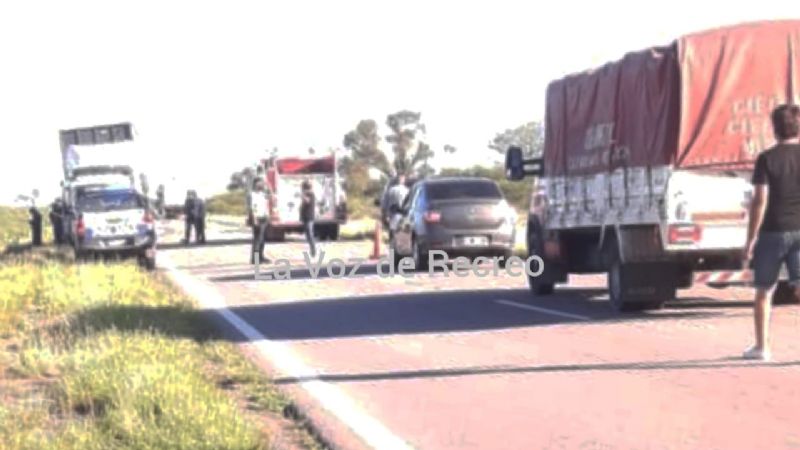 Pasó a un camión en la ruta 157 y de frente venía otro