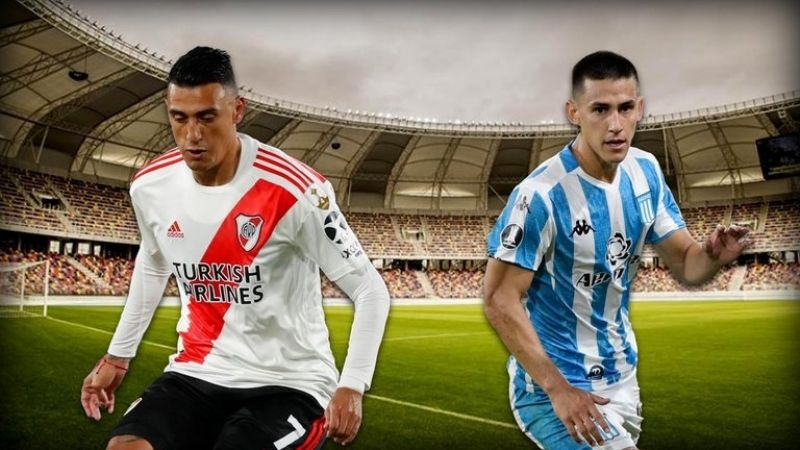 River y Racing se enfrentan por la final de la Supercopa Argentina