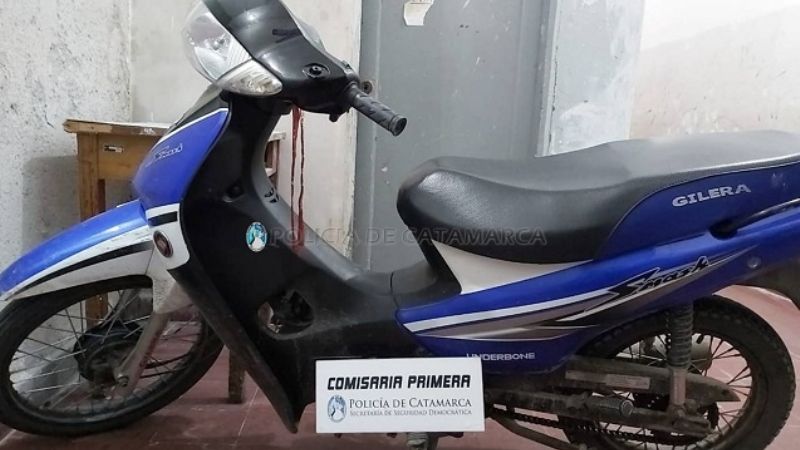 Quiso robar una moto y fue atrapado