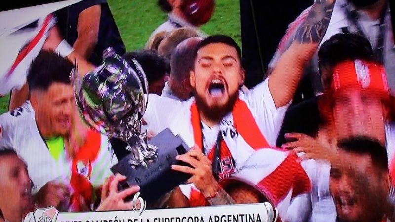 River goleó 5-0 a Racing y ganó otra Supercopa