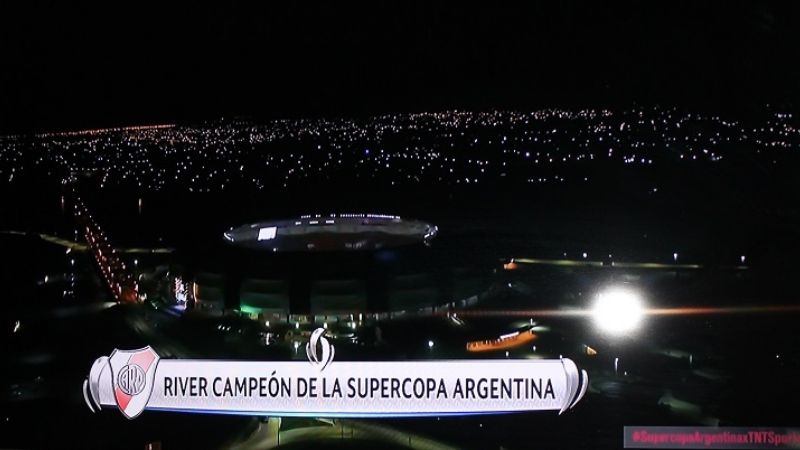 River goleó 5-0 a Racing y ganó otra Supercopa