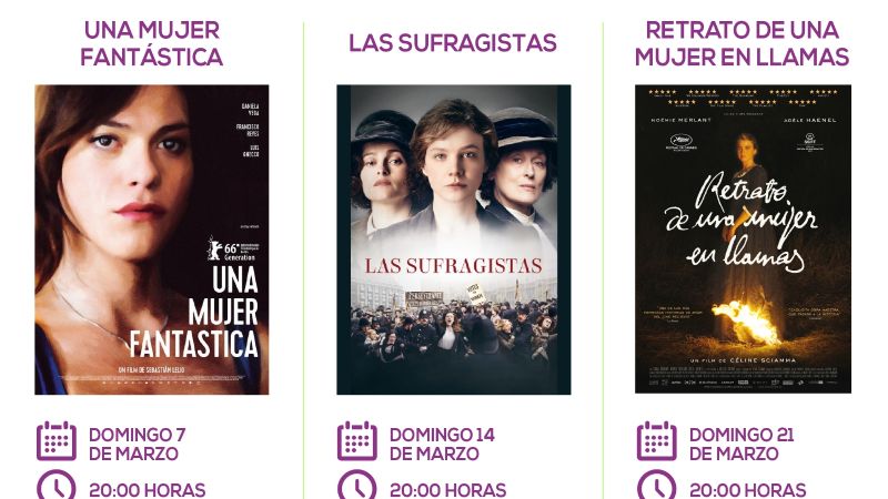 El ciclo “Cine y Mujer” inicia este domingo en la Plaza El Aborigen
