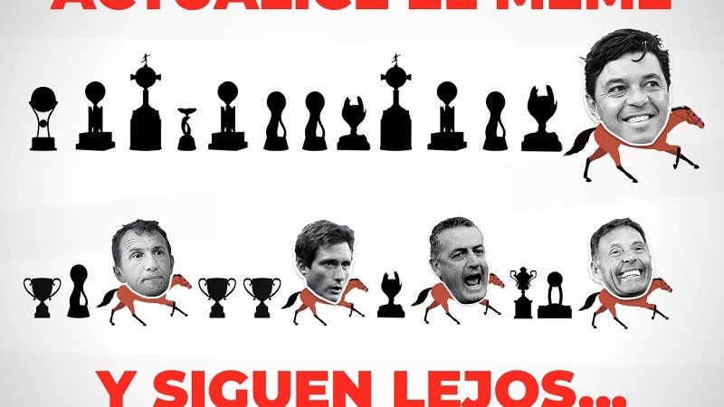 Los hinchas de River también festejaron en las redes sociales