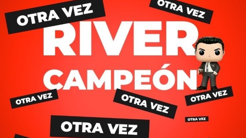 Los hinchas de River también festejaron en las redes sociales