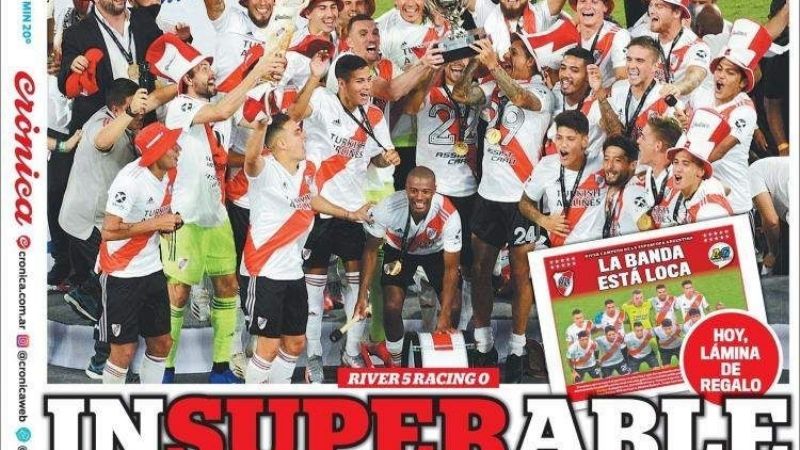 La nueva consagración de River en los diarios argentinos