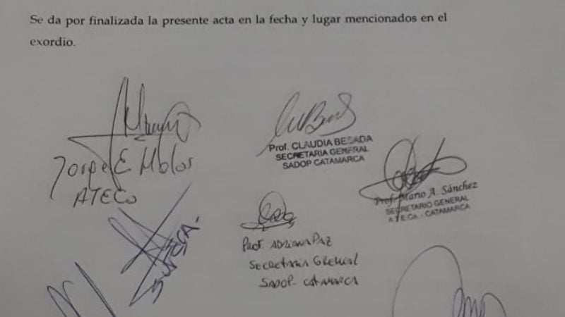 Gremios educativos ratificaron el paro pero se dictó la conciliación