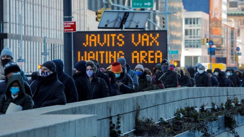 Estados Unidos vacunó a más de 2,4 millones de personas en 24 horas