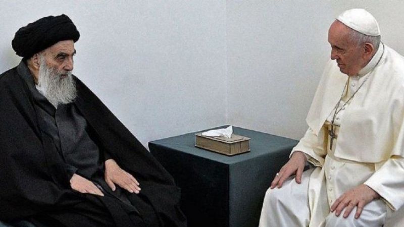 Histórico encuentro del Papa con la mayor autoridad del islam chiita en Irak