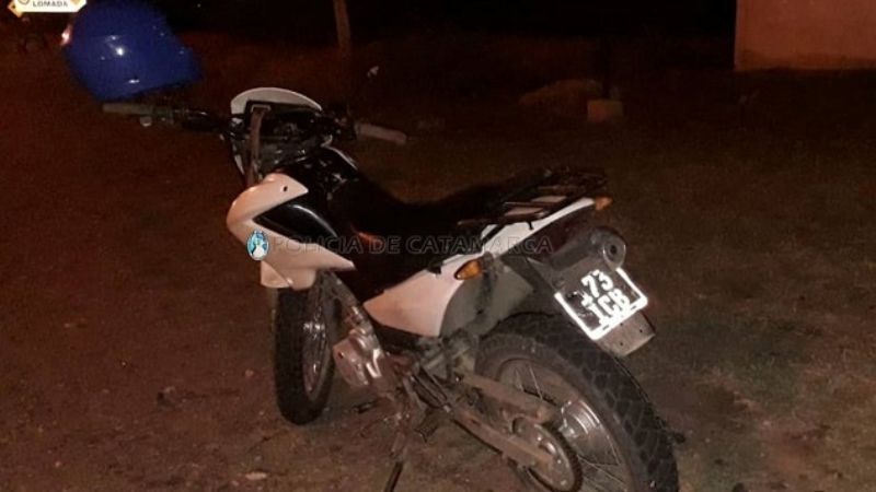 Niña resultó lesionada en un siniestro vial