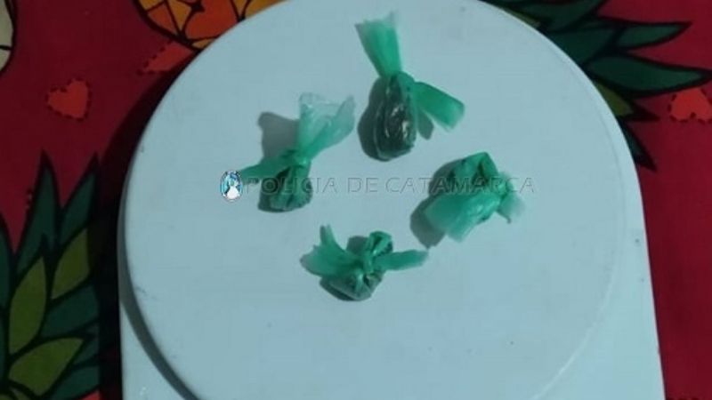 Tras allanamientos secuestran 77 gramos de marihuana