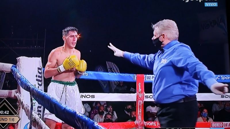 “Sansón” Rosa ganó por KO en el 1er. Round