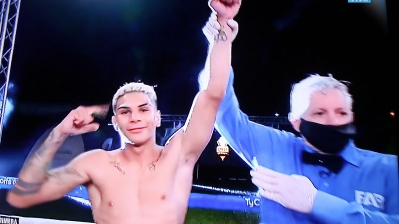 “Sansón” Rosa ganó por KO en el 1er. Round