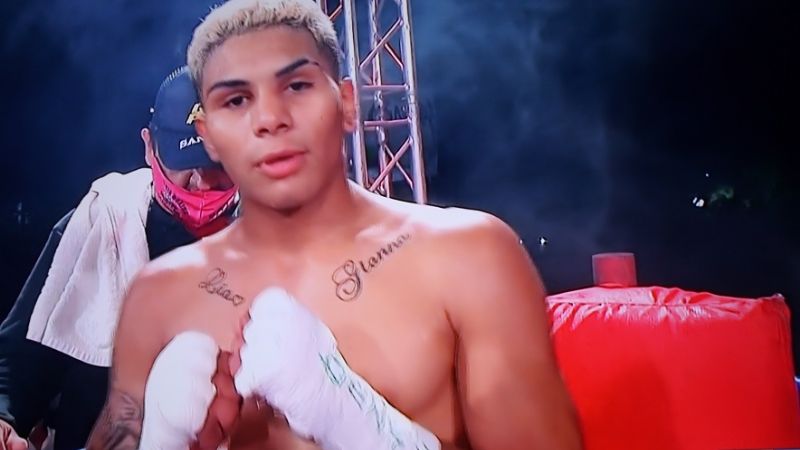 “Sansón” Rosa ganó por KO en el 1er. Round