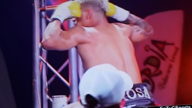 “Sansón” Rosa ganó por KO en el 1er. Round