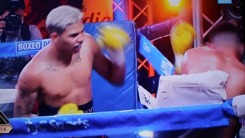 “Sansón” Rosa ganó por KO en el 1er. Round