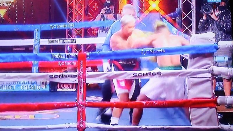 “Sansón” Rosa ganó por KO en el 1er. Round