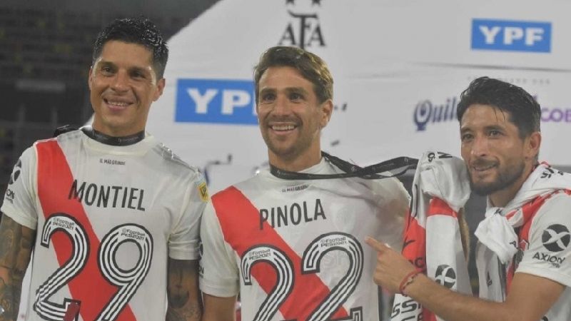 Pinola agradeció a hinchas y compañeros por el apoyo