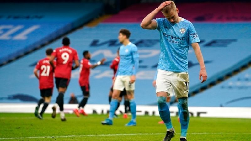 El City perdió el invicto en el clásico con Manchester United