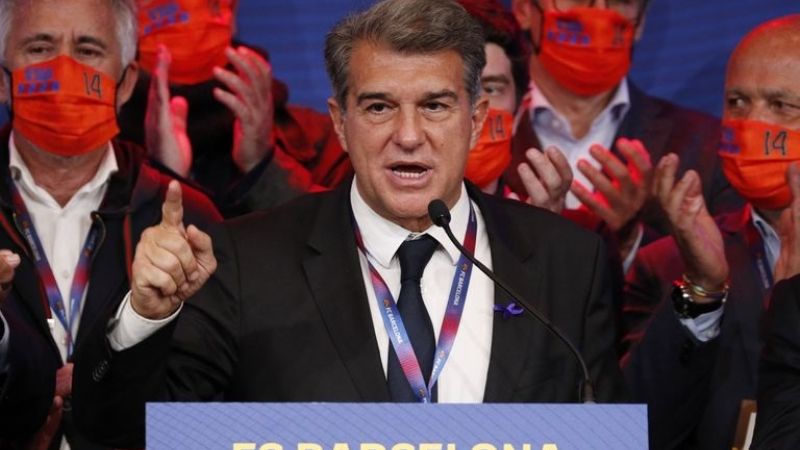 Joan Laporta es el nuevo presidente de Barcelona