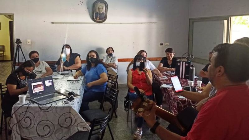 Los encuentros de catequesis serán con alternancia presencial y virtual