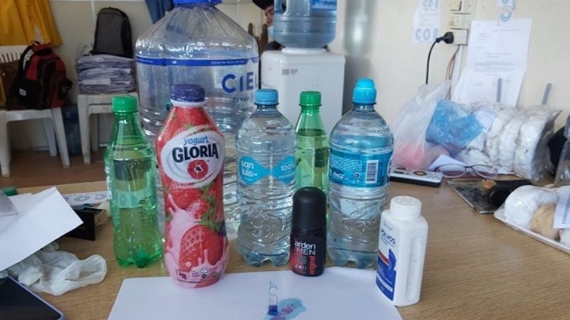 Detienen a dos venezolanos que llevaban 15 litros de cocaína líquida