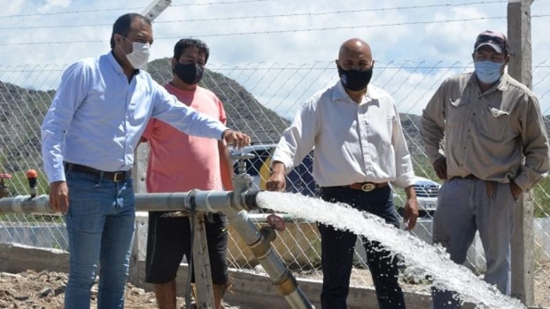Inauguran pozo de agua potable en El Cerrito