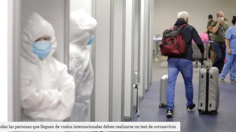 Sólo llegarán cuatro vuelos internacionales por día al aeropuerto de Ezeiza
