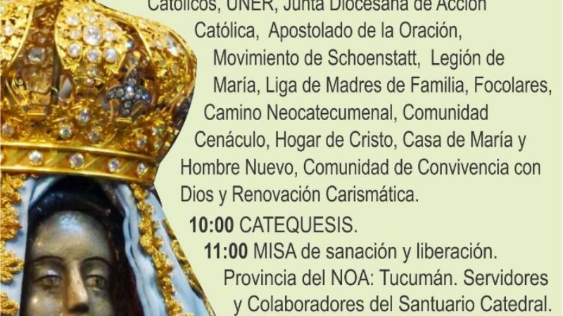 Catamarca comenzó a vivir con júbilo las fiestas marianas