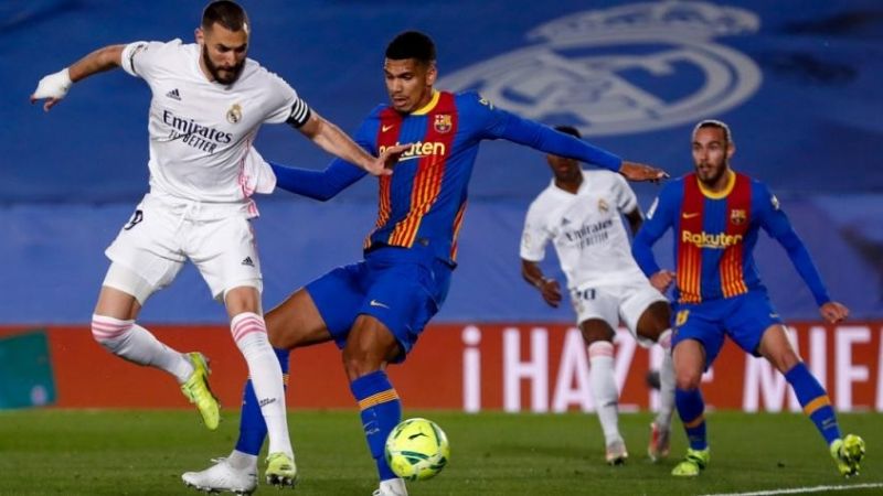 Real Madrid venció al Barcelona y alcanzó al “Aleti”