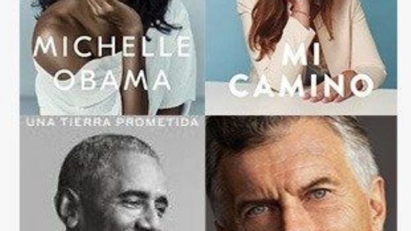 ¿Copiaron?: los libros de Vidal y Macri se parecen a los de Barack y Michelle Obama