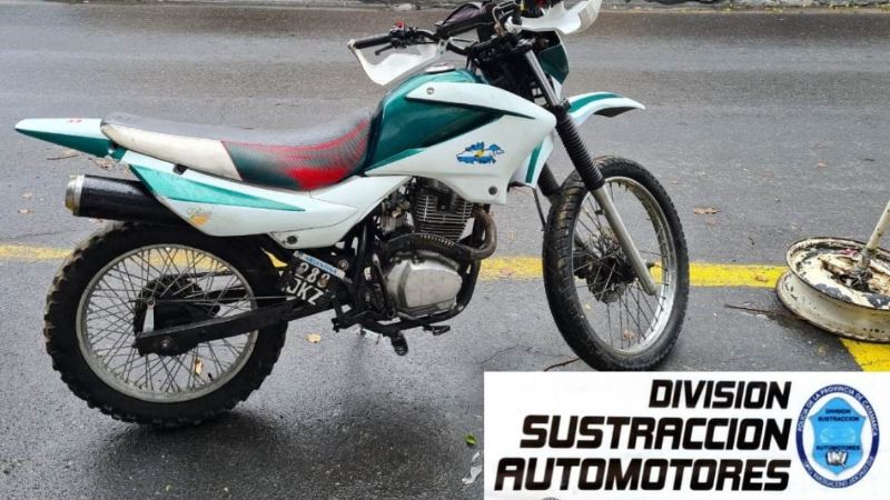 Secuestran una moto requerida por la Justicia
