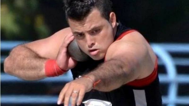 El tinogasteño Nieto, Subcampeón Argentino en Bala