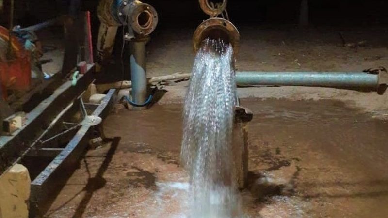Mejoras en el servicio de agua potable para Pampa Blanca y Huillapima