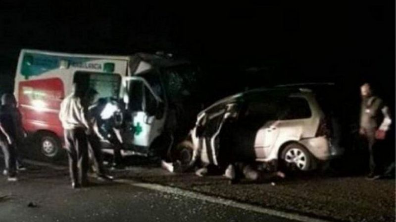 Tragedia en La Rioja: seis muertos por un choque frontal en la ruta 38