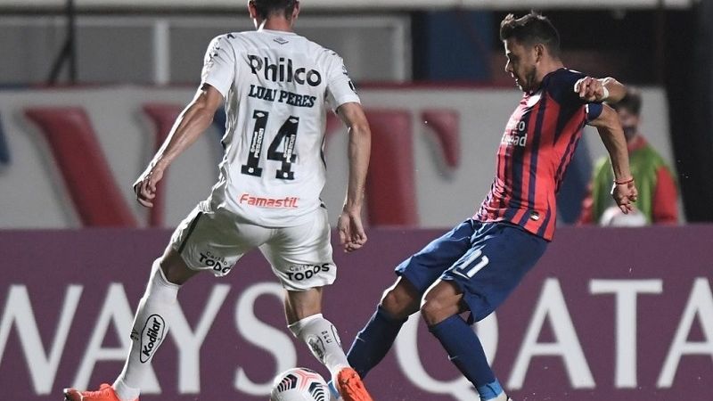 San Lorenzo, por la hazaña ante Santos, en Brasil