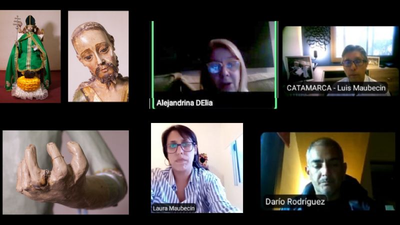 Restauran imágenes de la Iglesia de San Pedro de Fiambalá