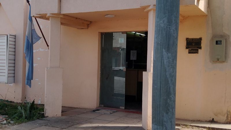 No hay encadenados frente al Juzgado de Recreo