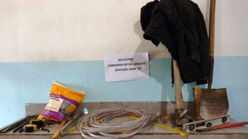 Tres detenidos por un robo en Ancasti