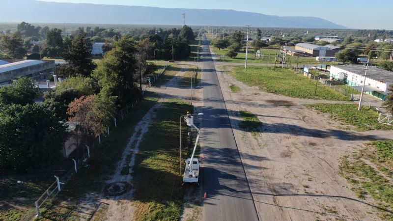 Jalil recorrió la ampliación en Coteca y obras en El Pantanillo