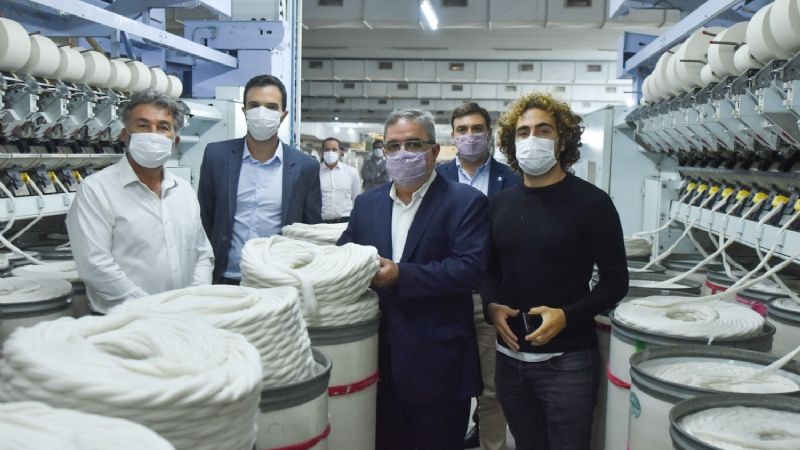 Jalil recorrió la ampliación en Coteca y obras en El Pantanillo