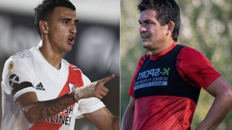 El gesto del “Pulga” Rodríguez con Matías Suárez