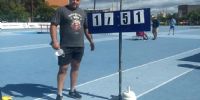 17.51 Mts., la marca que Hugo Nieto obtuvo en Entre Ríos, donde fue subcampeón.