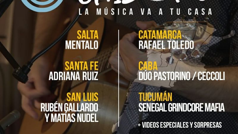 Rafael Toledo en Unísono, por la TV Pública nacional