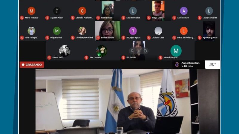 Visita virtual de alumnos a la UNCA