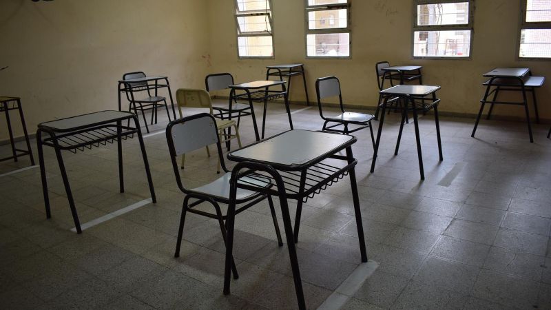 Suspenden las clases presenciales en escuelas de toda la provincia