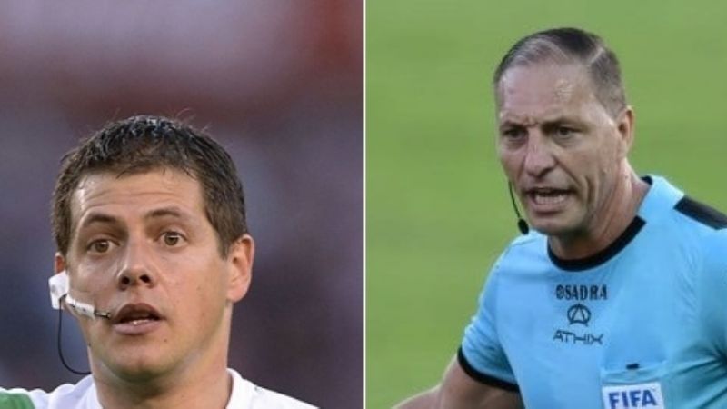 Los árbitros Delfino y Pitana, positivos de Covid-19