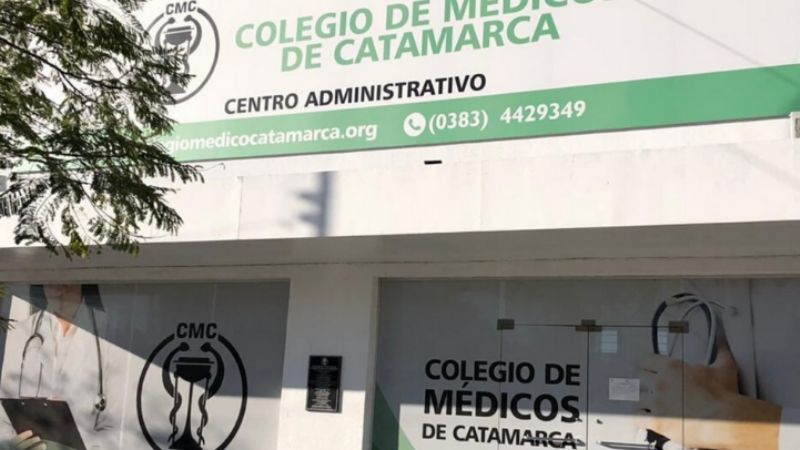 Para el Colegio Médico de Catamarca las palabras del Presidente fueron "una ofensa"