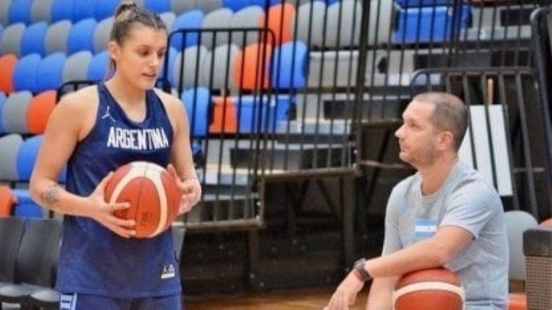 Histórico: Florencia Chagas, primera argentina en la NBA Women