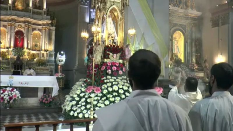 Misioneros, Pastoral Vocacional y Seminaristas, a los pies de la Madre