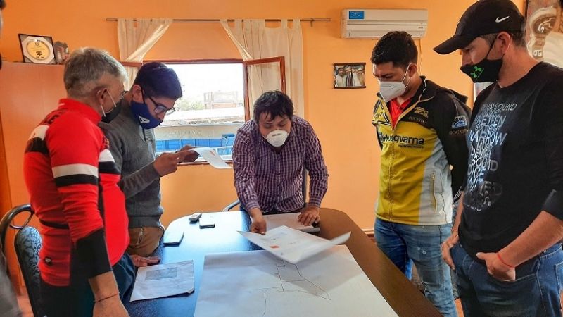 Nóblega se reunió con ciclistas